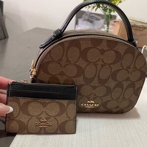 Serena Satchel and matching wallet